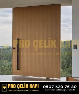 Küçükçekmece Pivot Kapı - Model 6